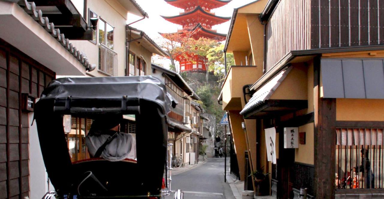 Miyajima Shiro Hotell Hatsukaichi Eksteriør bilde