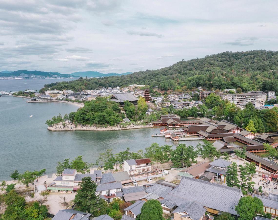 Miyajima Shiro Hotell Hatsukaichi Eksteriør bilde